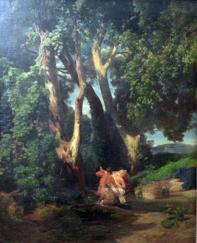 Centaur and Nymph by Arnold Böcklin